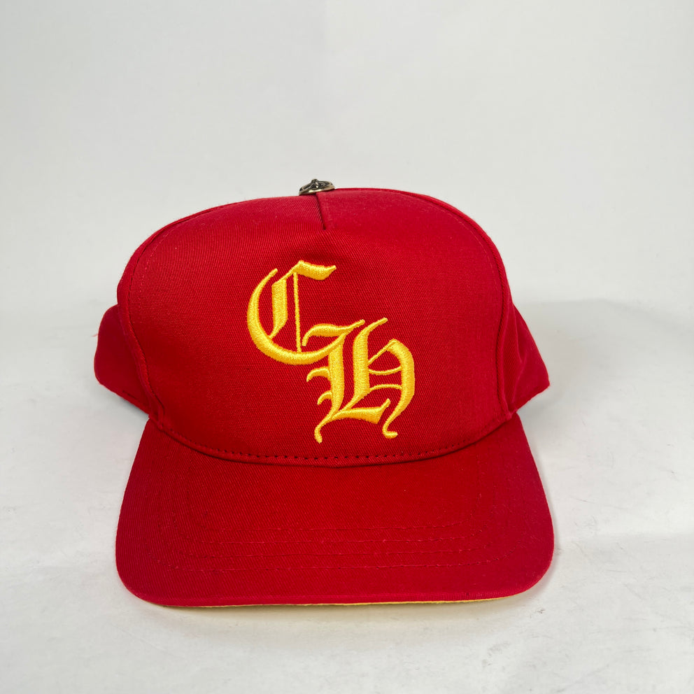 Chrome Hearts Red/Yellow CH Hat