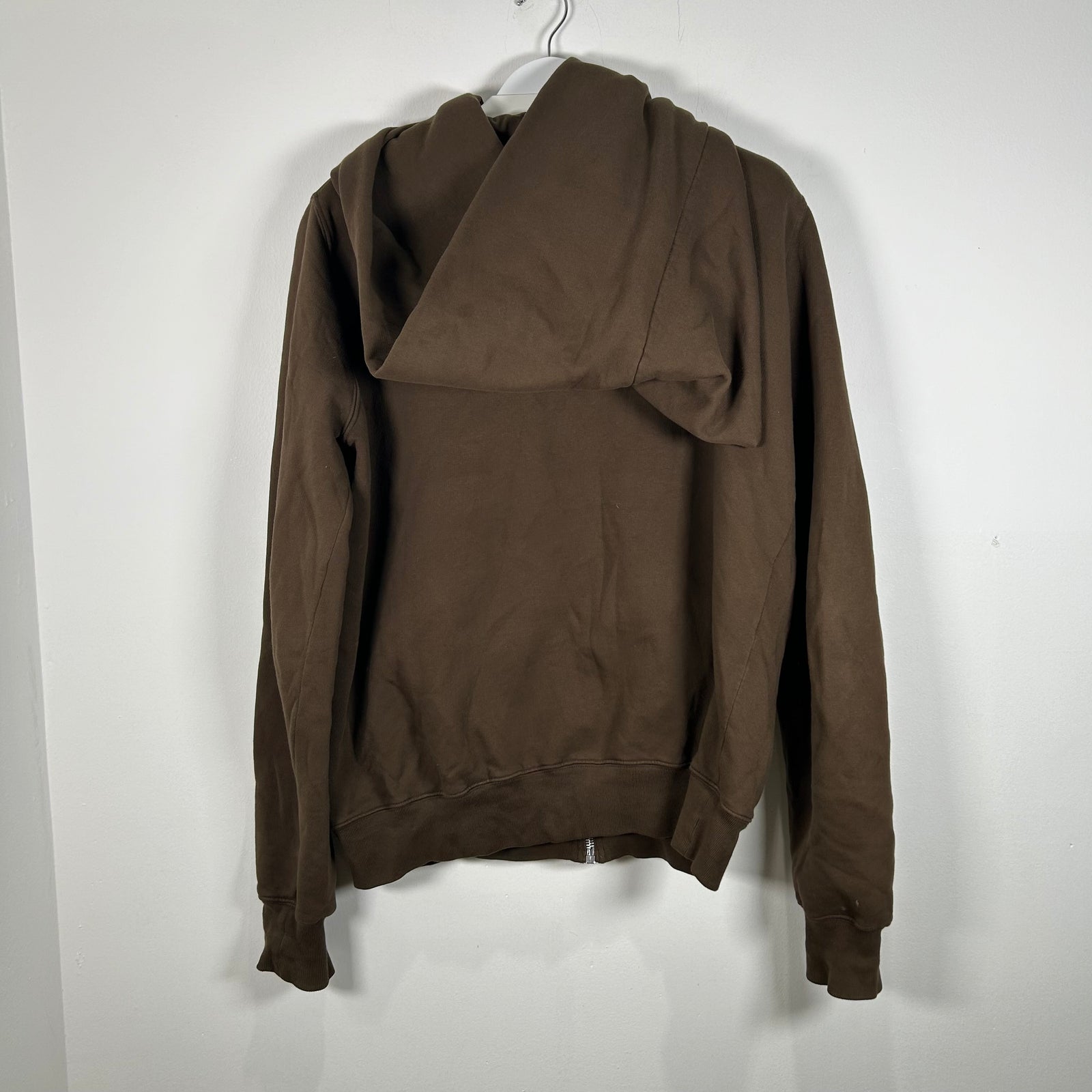 Rick Owens DRKSHDW Brown Mountain Zip-Up Hoodies Size M