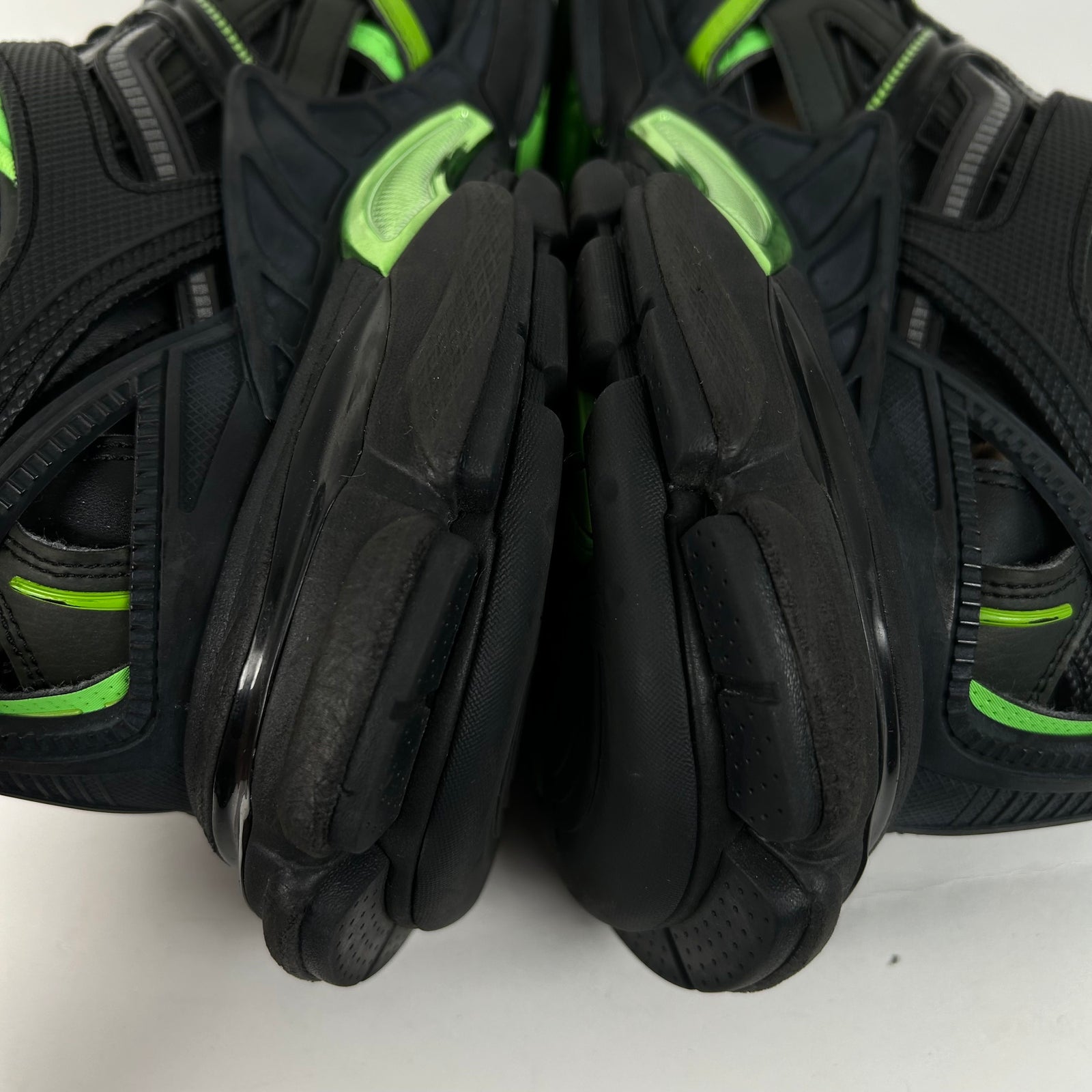 Balenciaga Black/Green Track 2 Sneaker Size 12