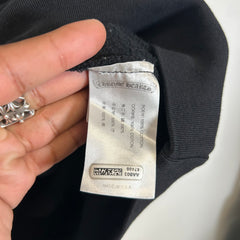 Chrome Hearts Black Vertical Logo Hoodie Size L