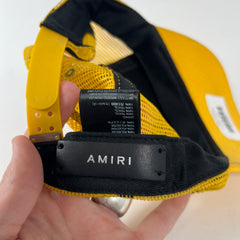 Amiri Yellow Trucker Hat