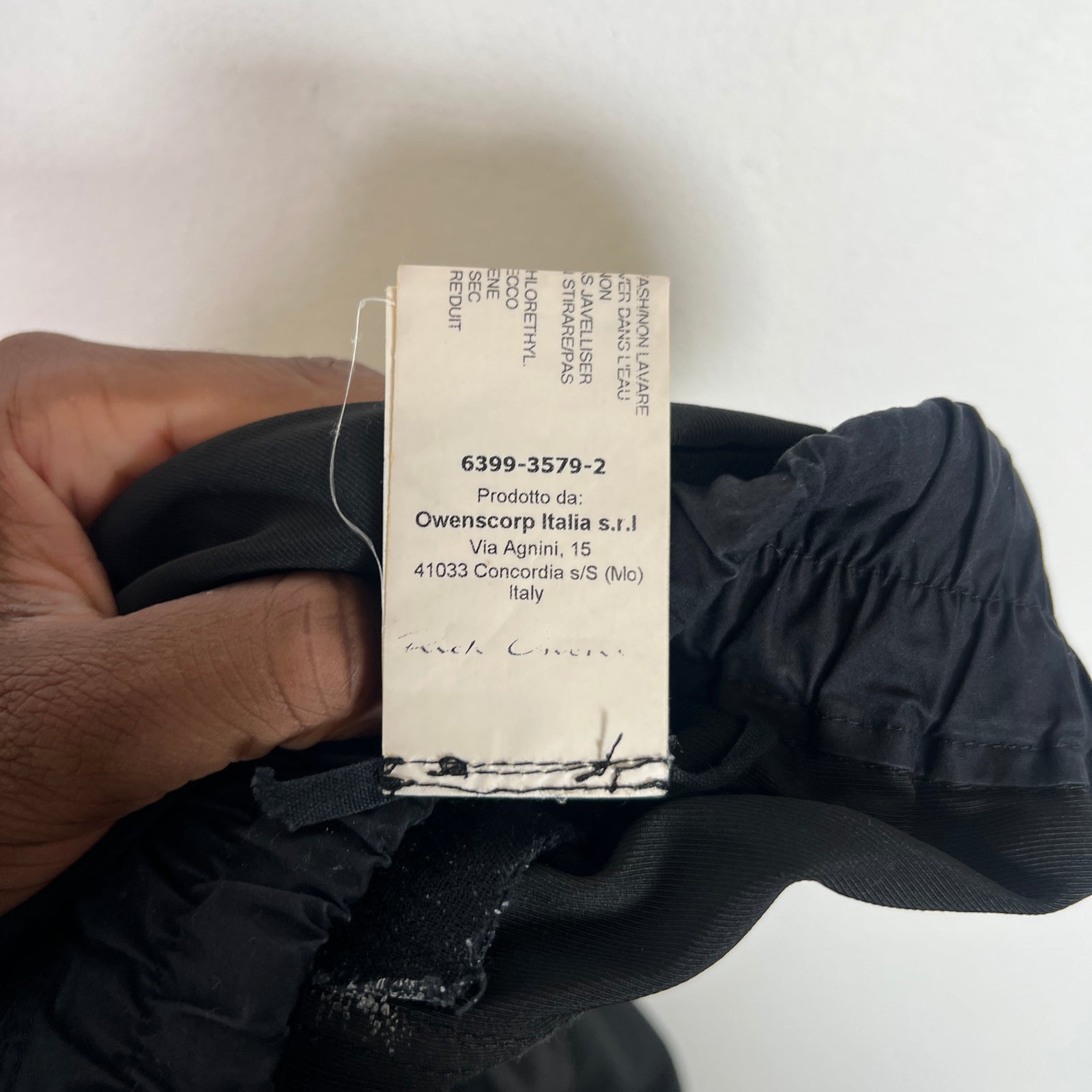 Rick Owens SS16 'Cyclops' Pod Shorts