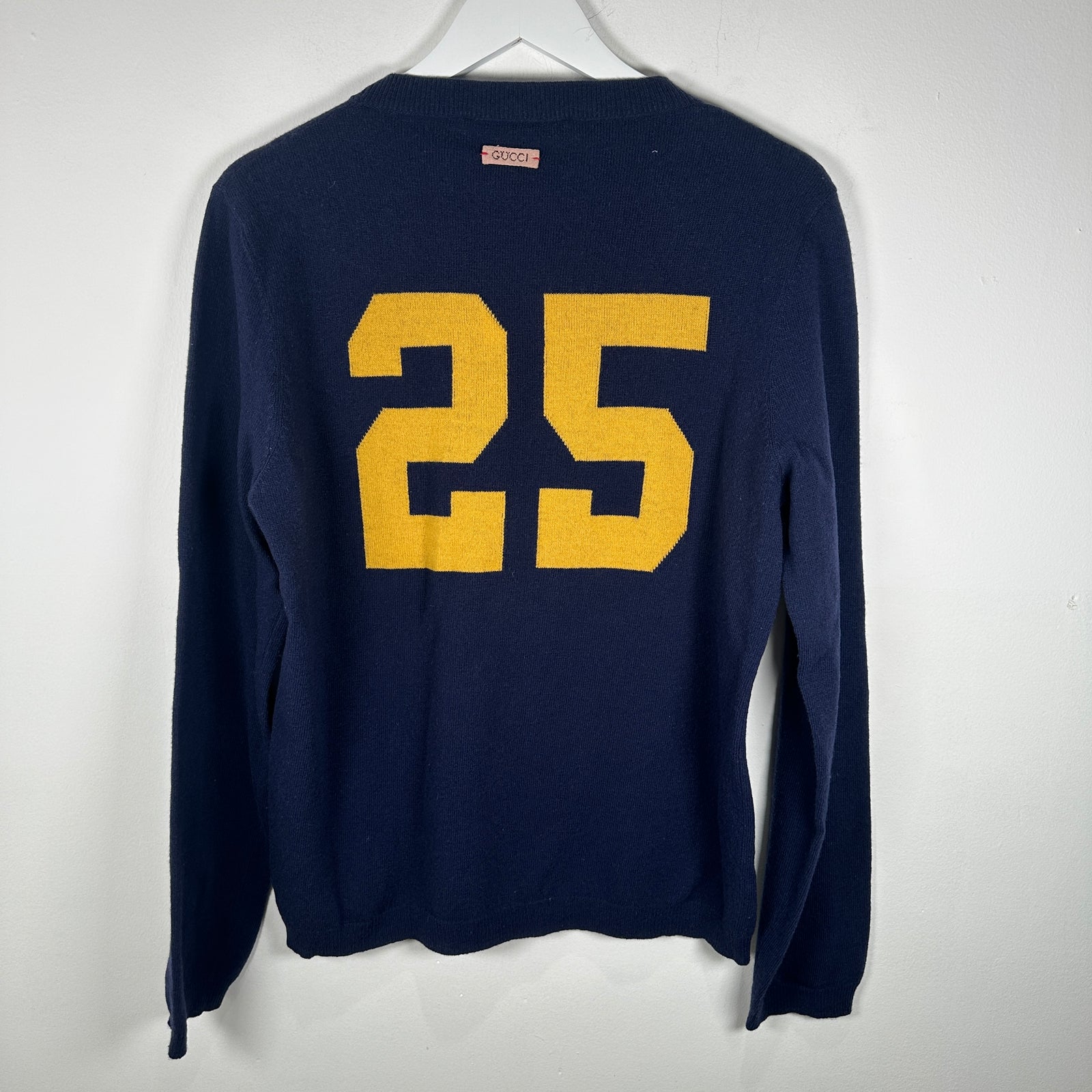 Gucci Eagle Navy Knit Size M