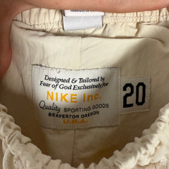 Fear Of God x NBA x Nike Cream Basketball Shorts Size S