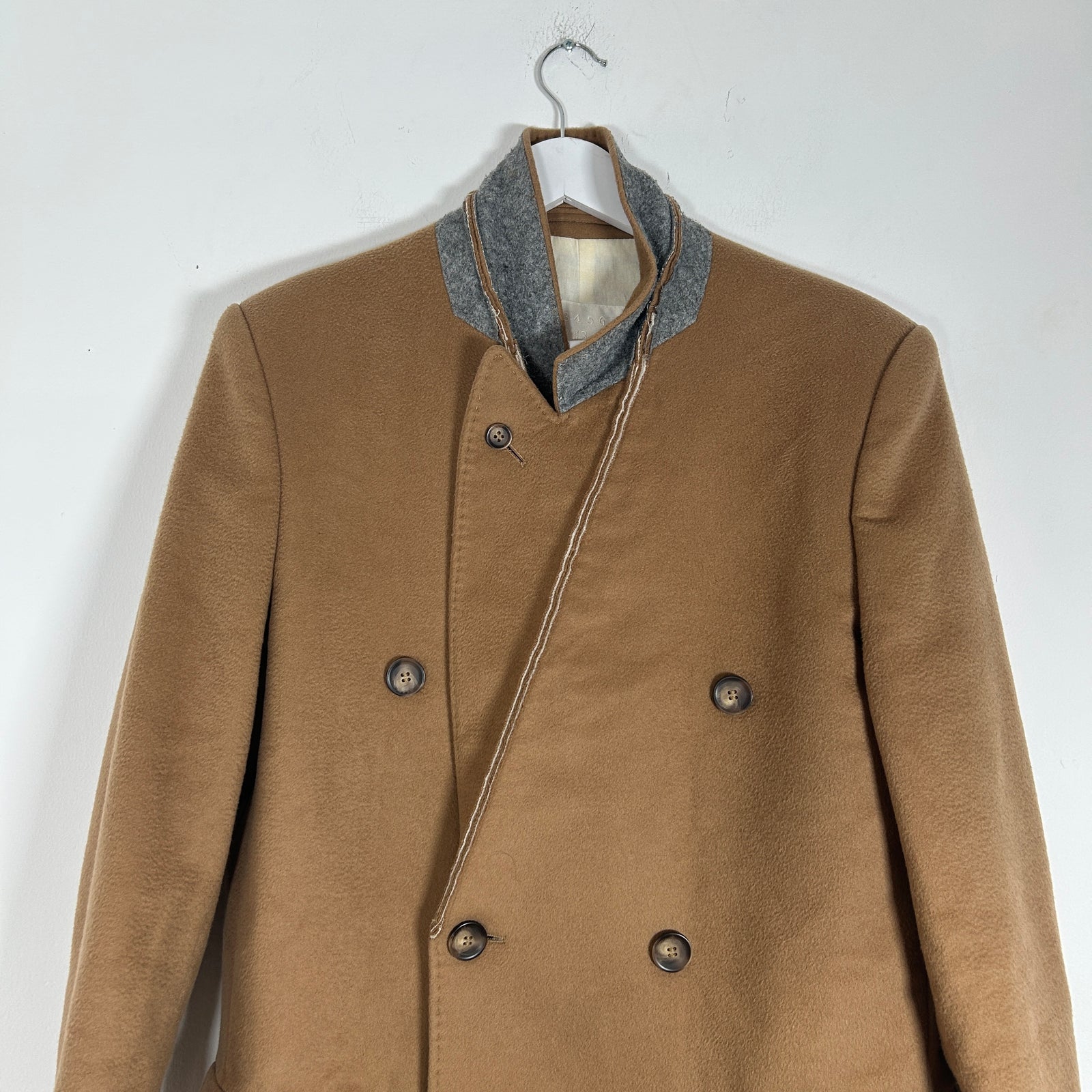 Maison Margiela x H&M Raw Edge Collar Wool Trench Size M