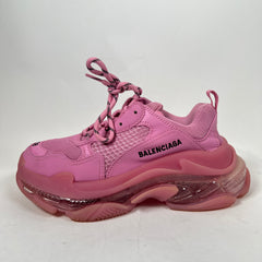 Balenciaga Pink Triple S Sneaker Size 38