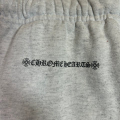 Chrome Hearts Matty Boy Grey 'Stay Fast' Flame Sweatpants Size XL