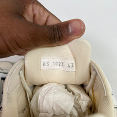 Dior B30 Beige/Lime Green Microfiber Mesh Sneaker Size 43