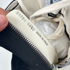 Rick Owens Drkshdw Black/MIlk Mega Bumper Ramones Size 44.5