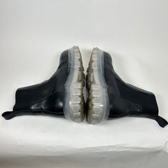 Rick Owens Black Beetle Bozo Boots Size 40
