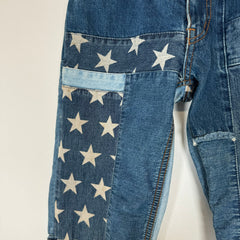 Hysteric Glamour Patchwork Flared Denim Jeans Size 28