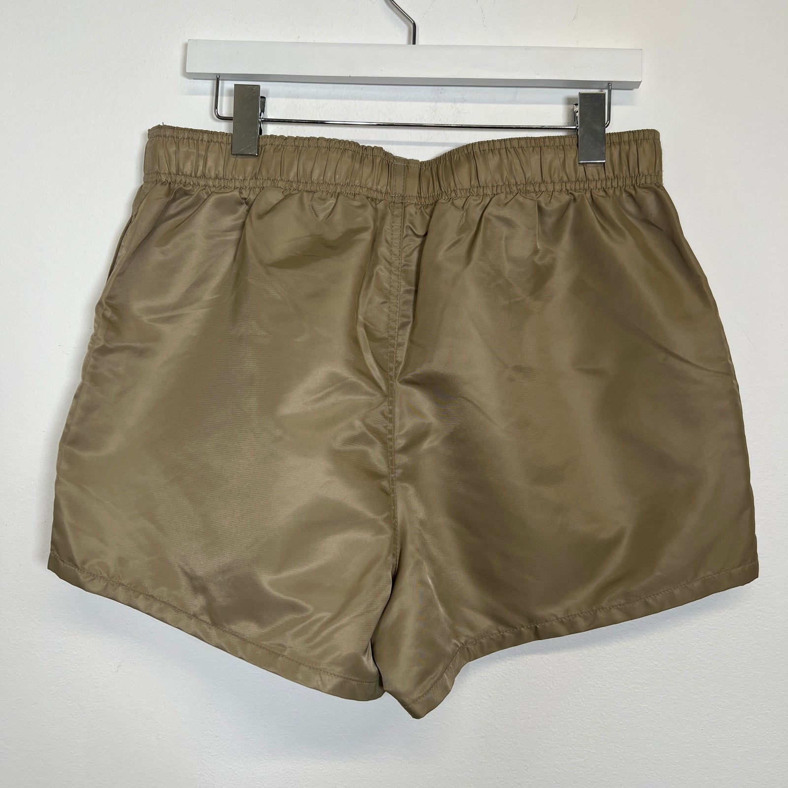 Essentials Nylon Khaki Short Size M