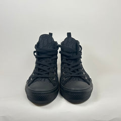 Dior B23 Black Jacquard High Top Sneaker Size 44