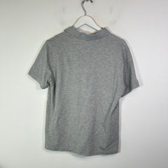 Burberry Grey Logo Polo Shirt Size M