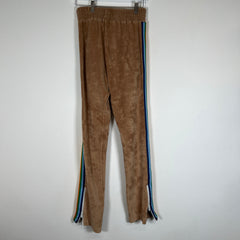 Palm Angels Brown Rainbow Narrow Track Pants Size S
