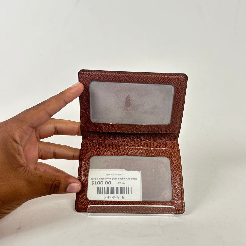 Louis Vuitton Monogram Pocket Organizer