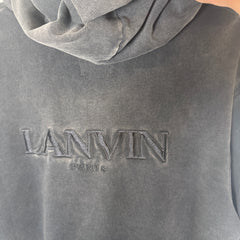 Gallery Dept x Lanvin Black Zip-Up Hoodie Size XL