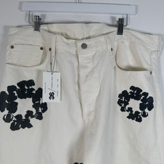 Denim Tears White Jeans Size 38x34