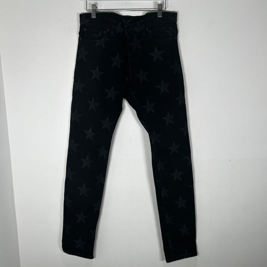 Takahiromiyashita TheSoloist Star Black Denim Size 32