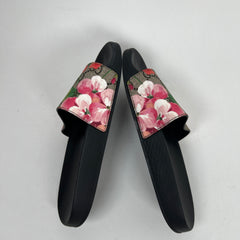 Gucci Women's GG Supreme Bloom Slides Size 35