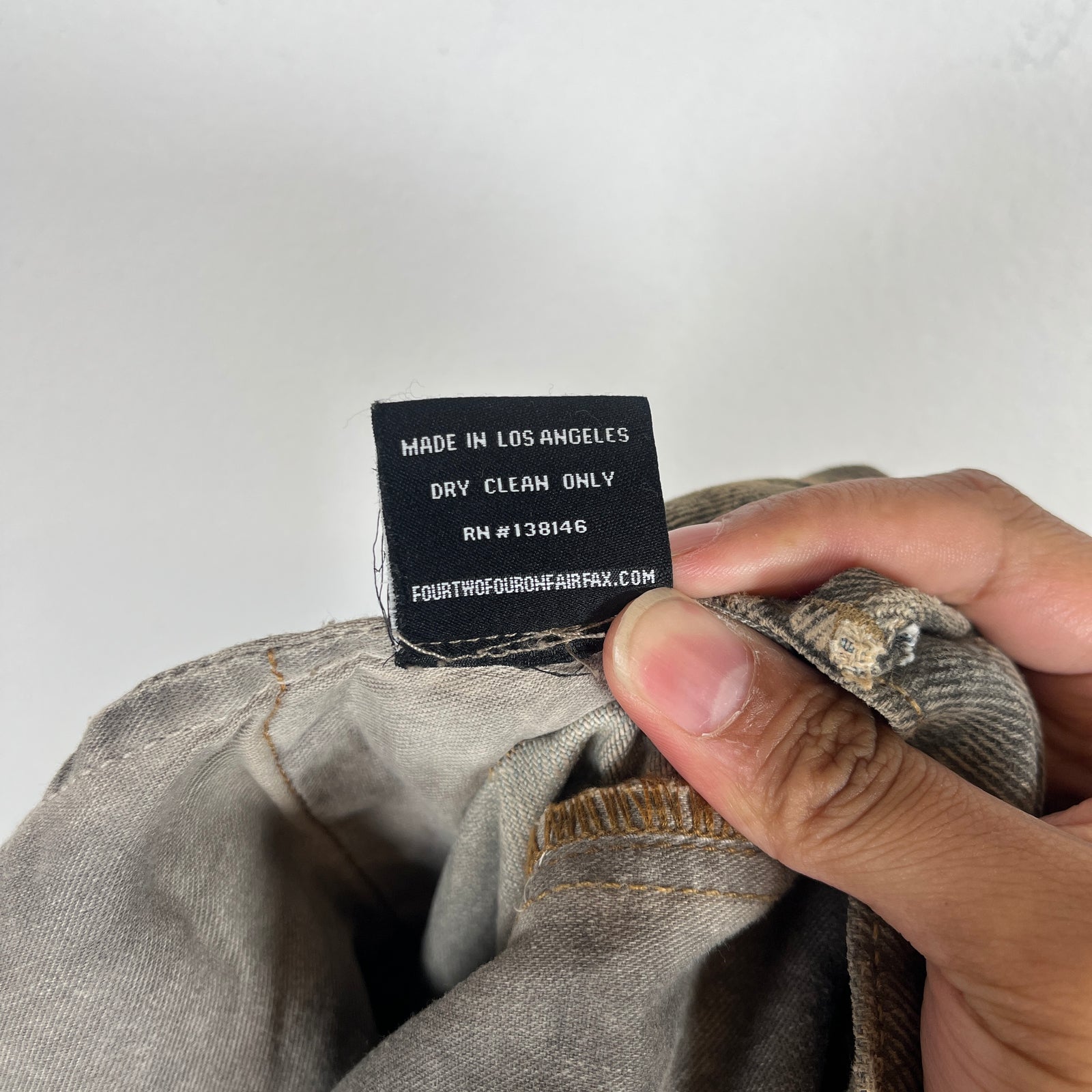 424 Mud Wash Denim Jeans Size 32