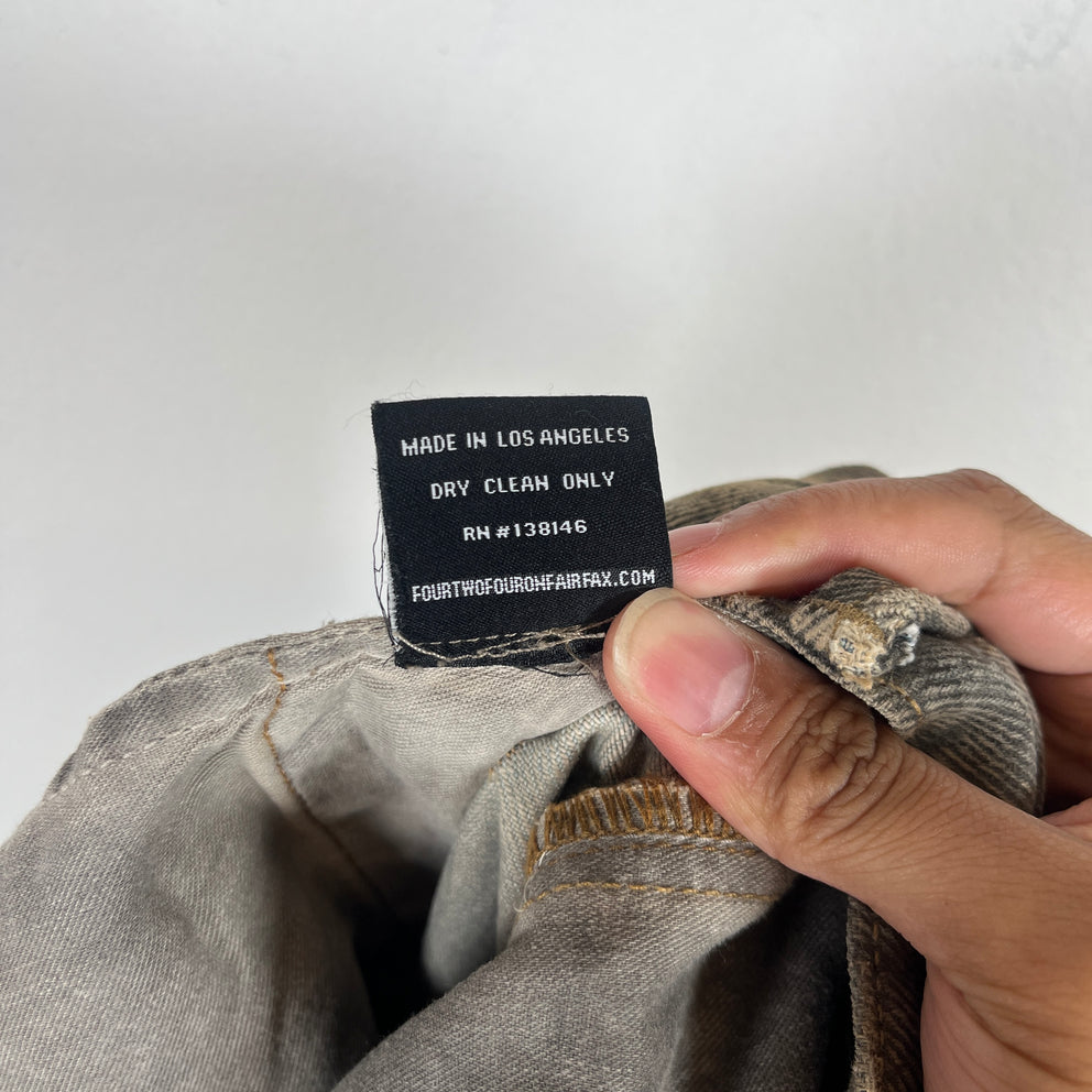 424 Mud Wash Denim Jeans Size 32