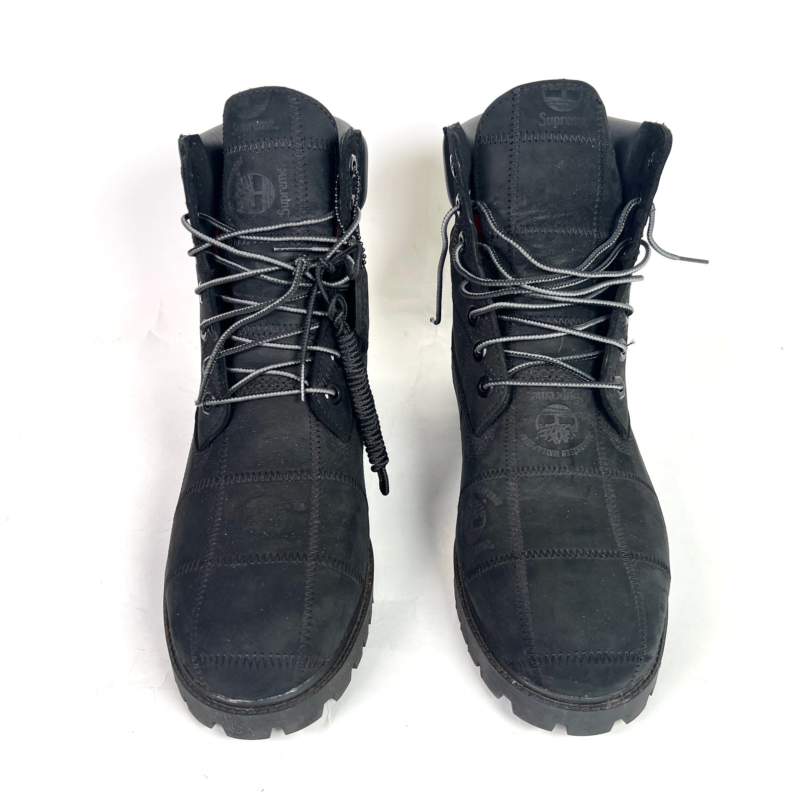 Supreme x Timberland FW25 Patchwork 6" Premium Waterproof Boots
