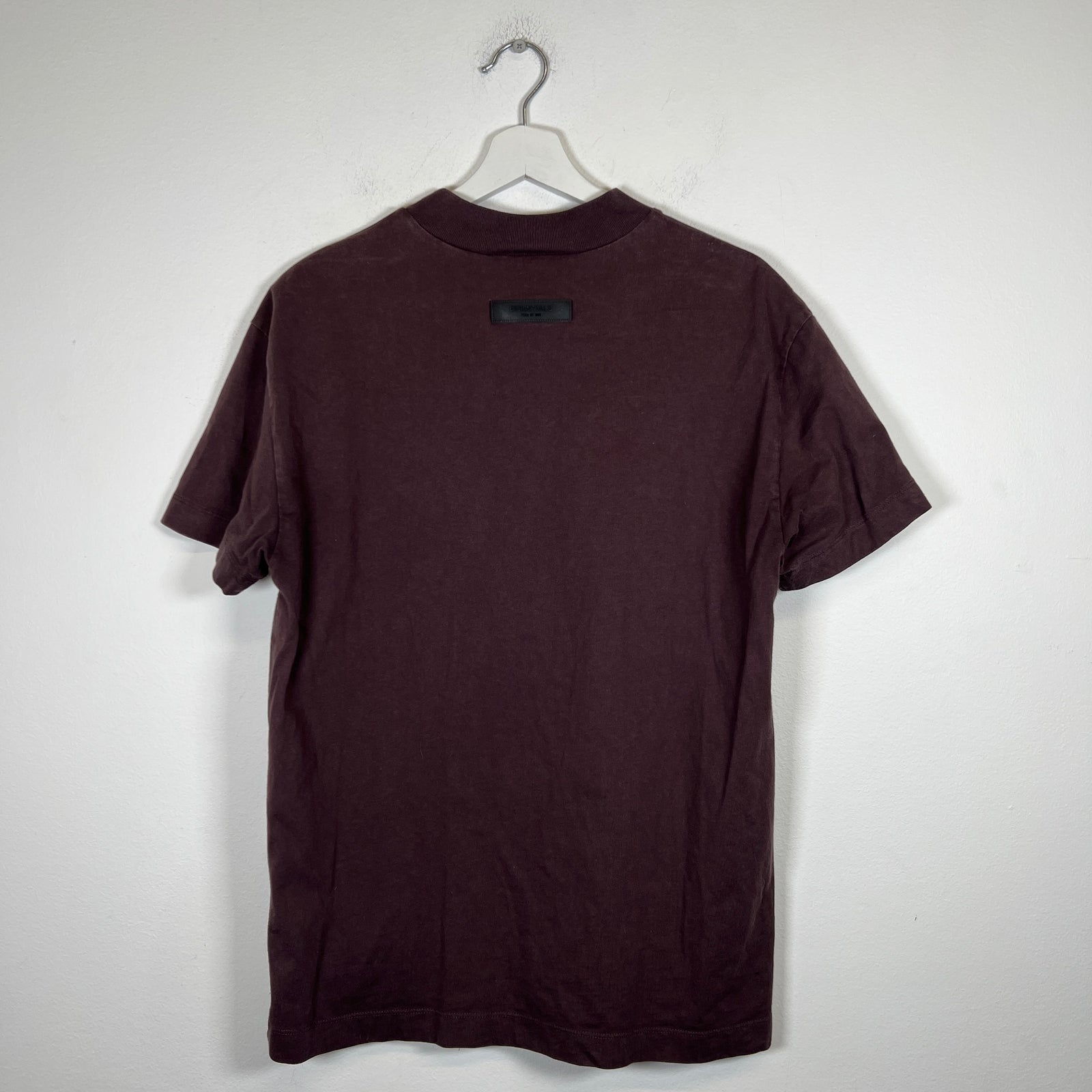 Essentials Brown Logo T-shirt Size XS