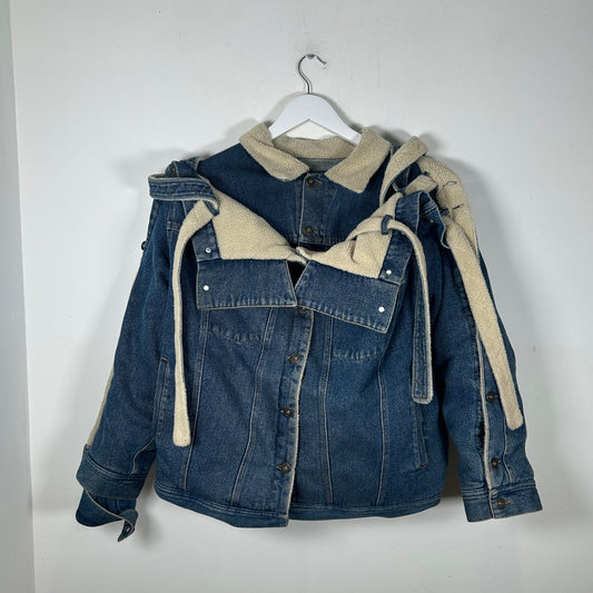 Y/Project Layered Denim Jacket Size S