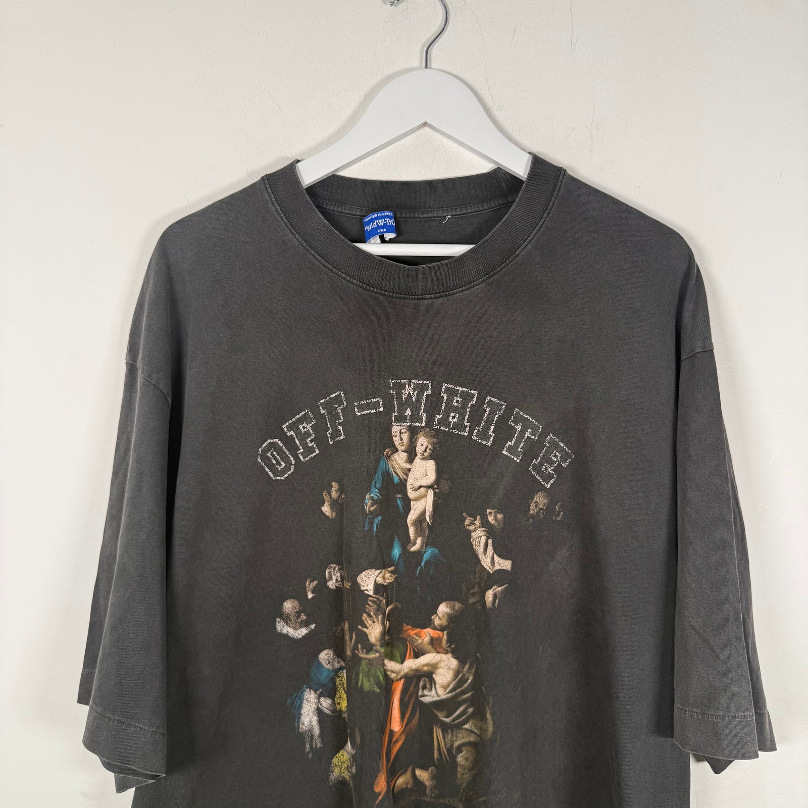 Off-White Grey 'Mary Skate' T-Shirt Size XXL