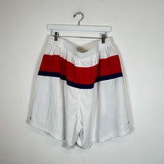Balenciaga White Mesh Hockey Shorts Size XXL