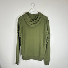 Stone Island Olive Hoodie Size M
