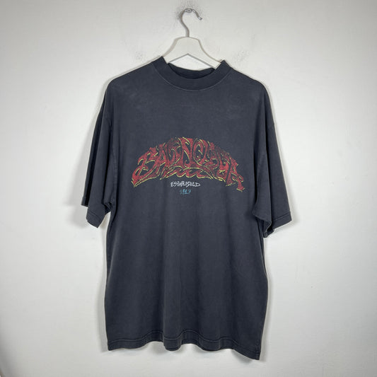 Balenciaga Vintage Black Offshore Logo T-Shirt Size S