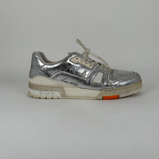 Louis Vuitton Metallic Foil Trainer Size LV9