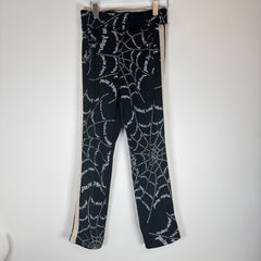 Palm Angels Black Spiderweb Track Pants Size S
