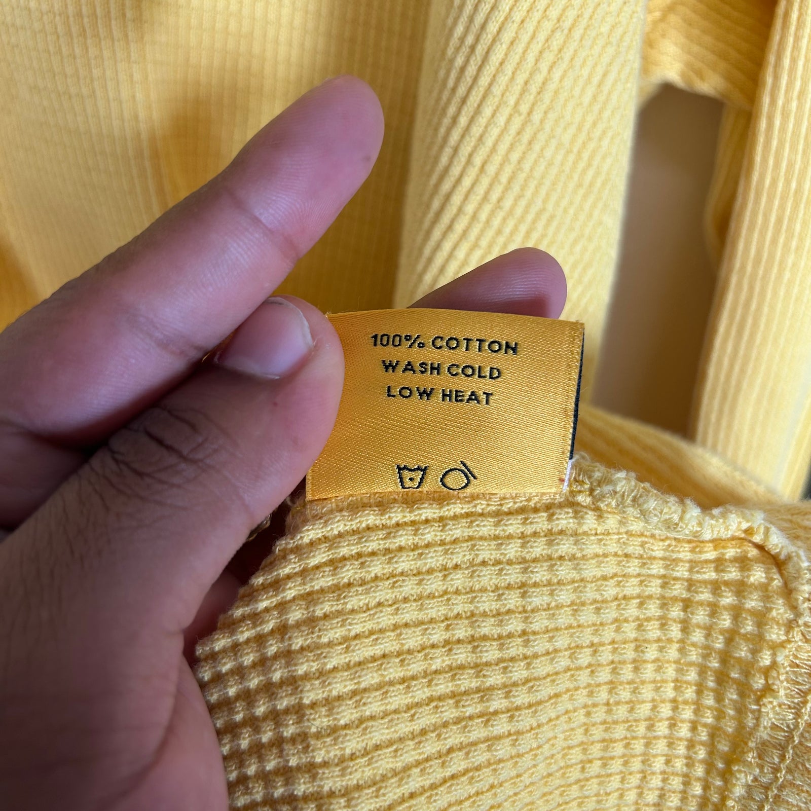 Gallery Dept Yellow Thermal Size M
