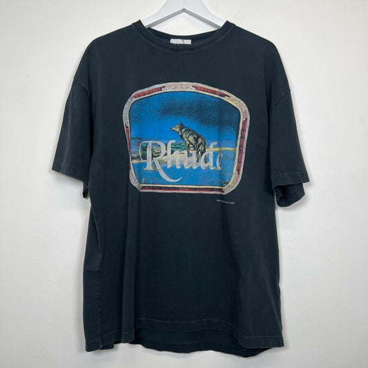 Rhude Wolf Graphic T-Shirt Size L