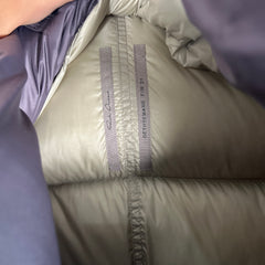 Rick Owens FW21 Gethsemane Pearl/Eggplant Puffer Size XL