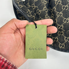 Gucci Dark Brown GG Denim Bucket Hat