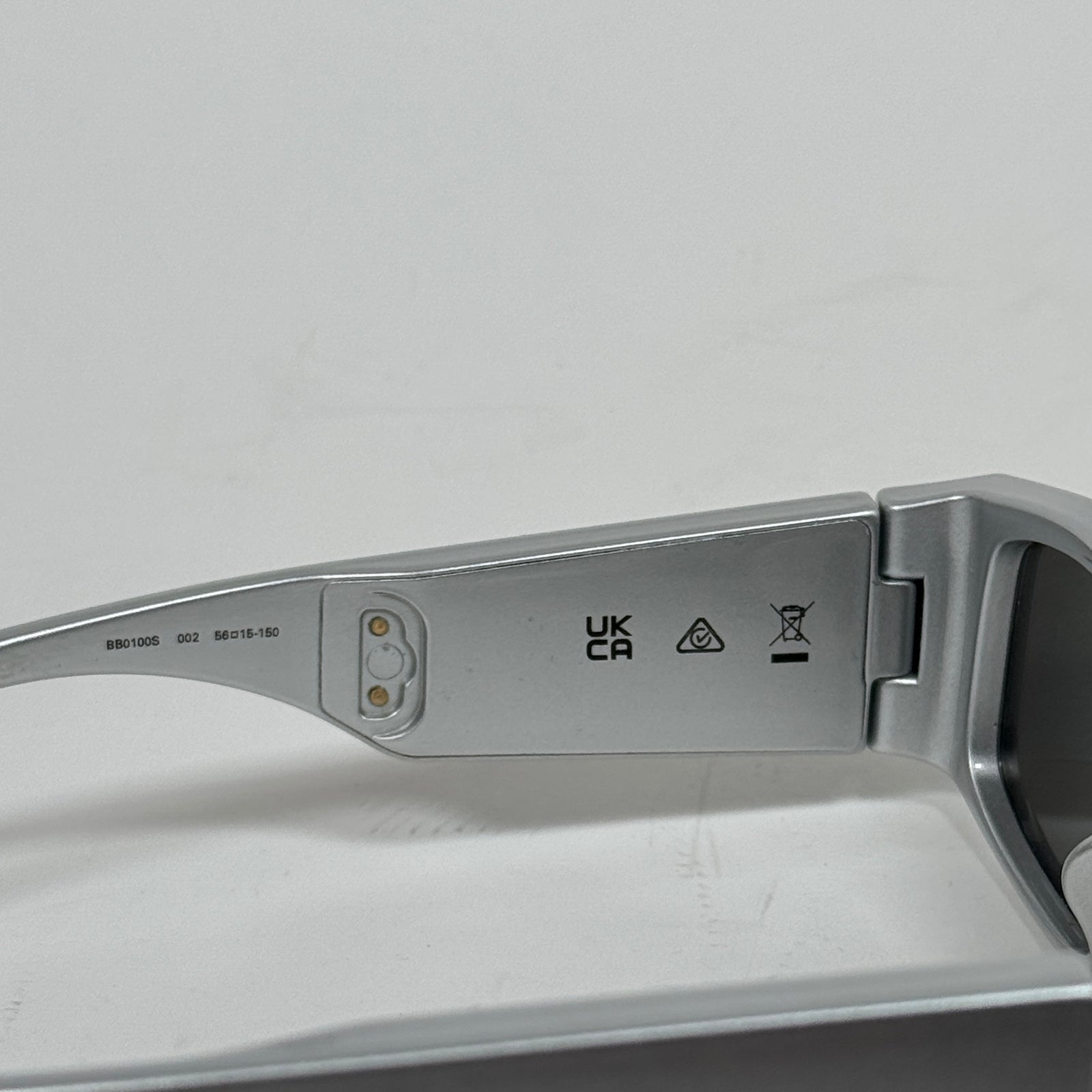 Balenciaga Grey LED Sunglasses