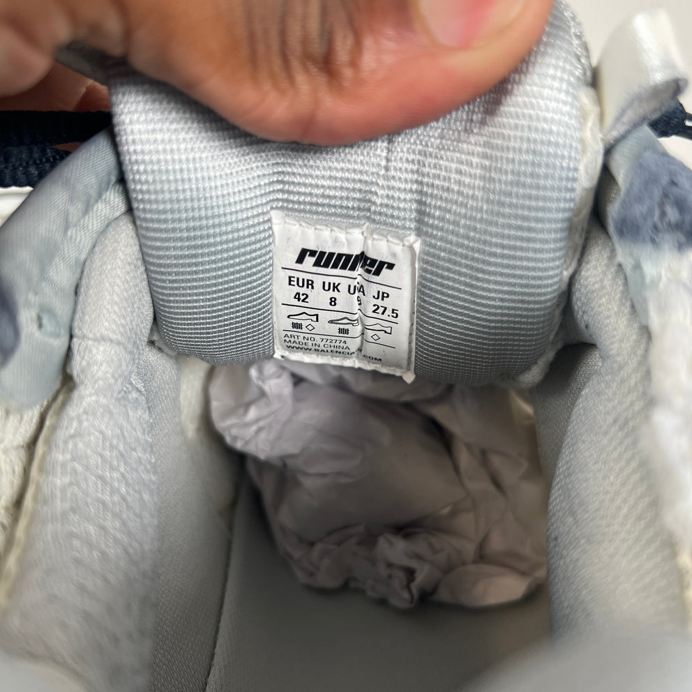 Balenciaga Grey/Pink/Blue Runners Size 42