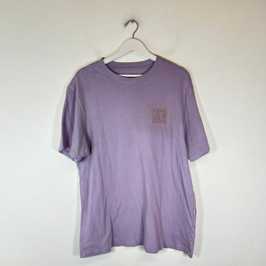 Aime Leon Dore Purple Greek Beauty T-Shirt Size L