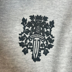 Chrome Hearts Grey Dagger Thermal Longsleeve Size XL