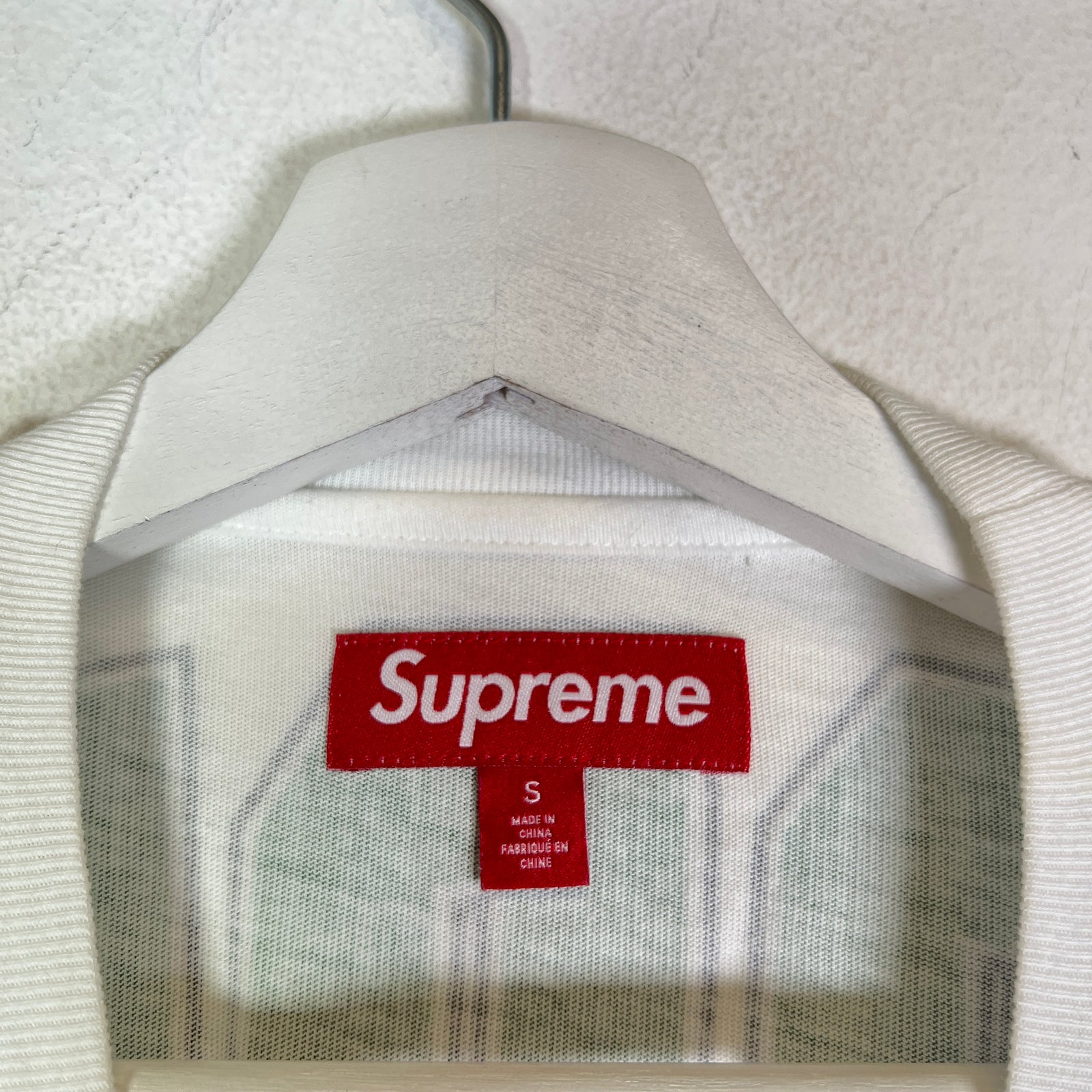 Supreme Cracked Back Arc Logo T-Shirt