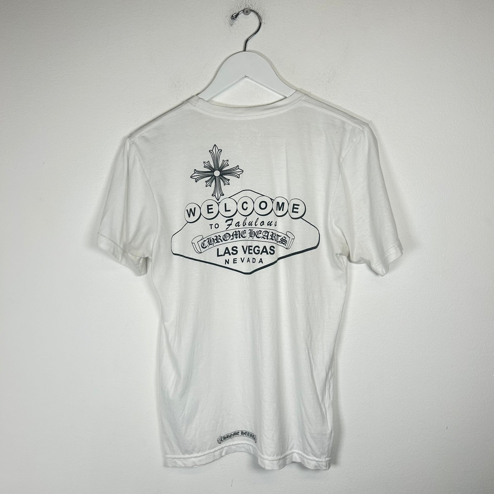 Chrome Hearts White Las Vegas Exclusive Tee Size S