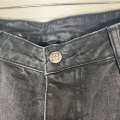 Ksubi Grey Cross Stitch Jeans Size 36