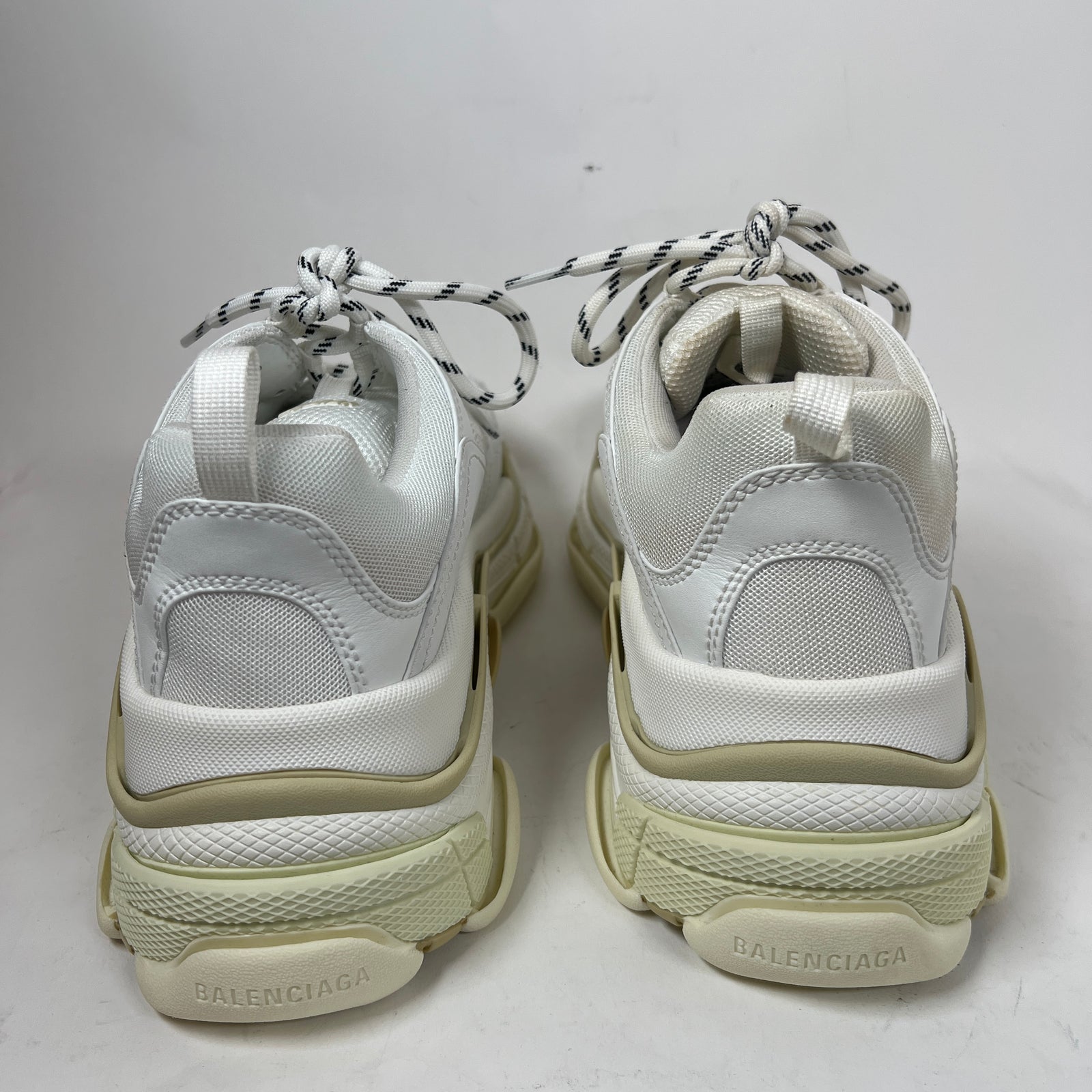 Balenciaga White Triple S Sneaker Size 42