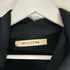 Alyx 1017 Black Smoke Hoodie Size M