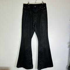 Rick Owens DRKSHDW Waxed Bolan Cut Denim