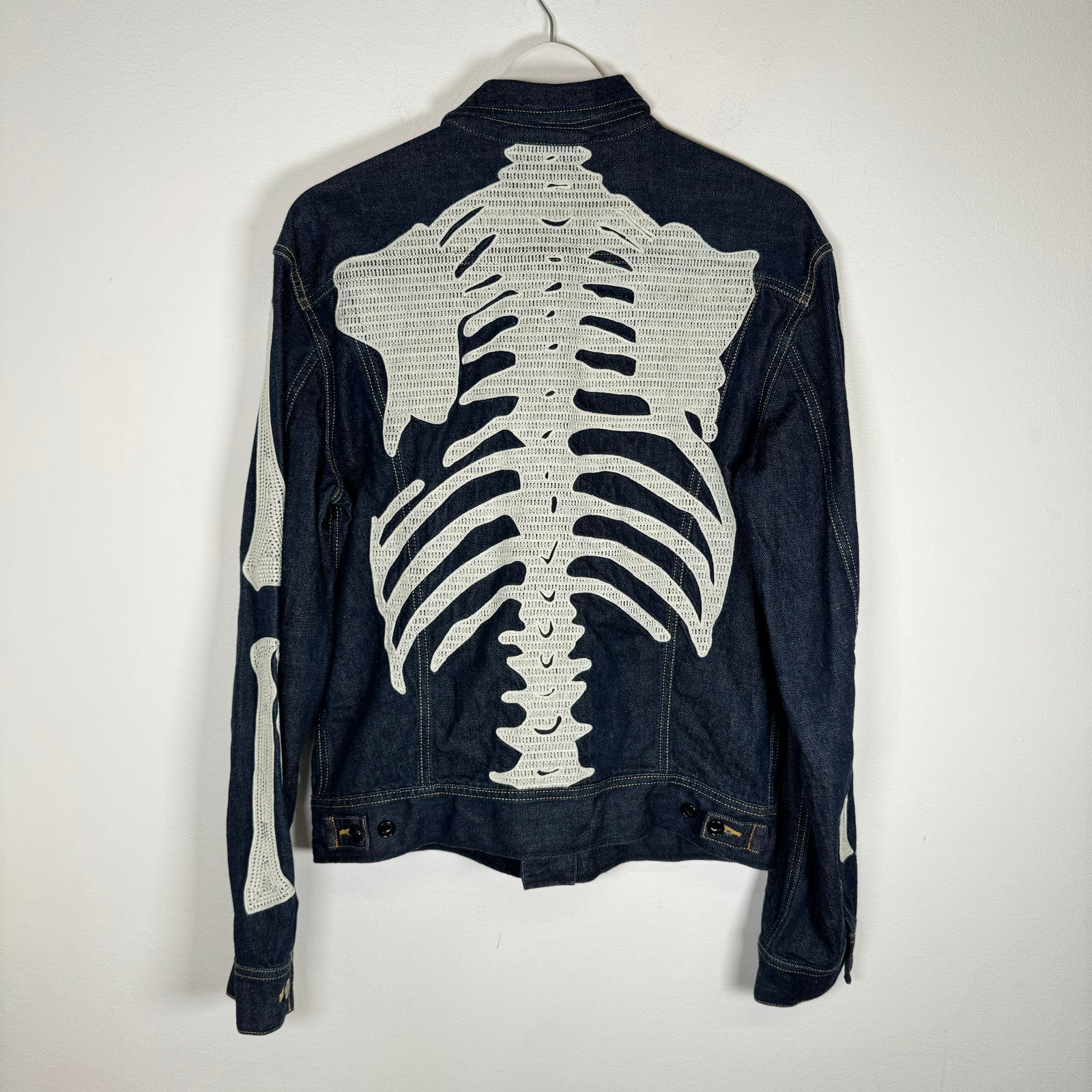 Kapital 11.5oz Denim Mexican Tuxedo Jacket Size 44